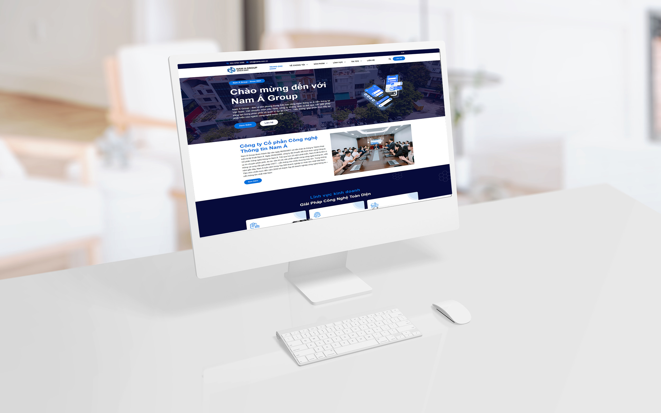 Dự án website nam á