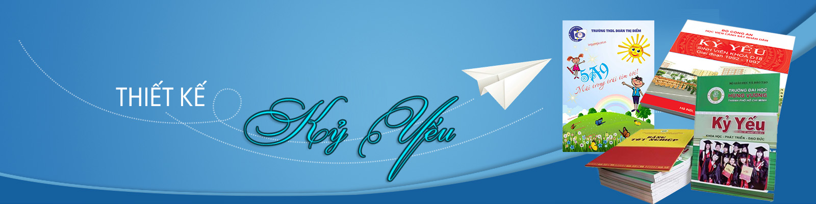 Dịch vụ thiết kế in kỷ yếu đẹp